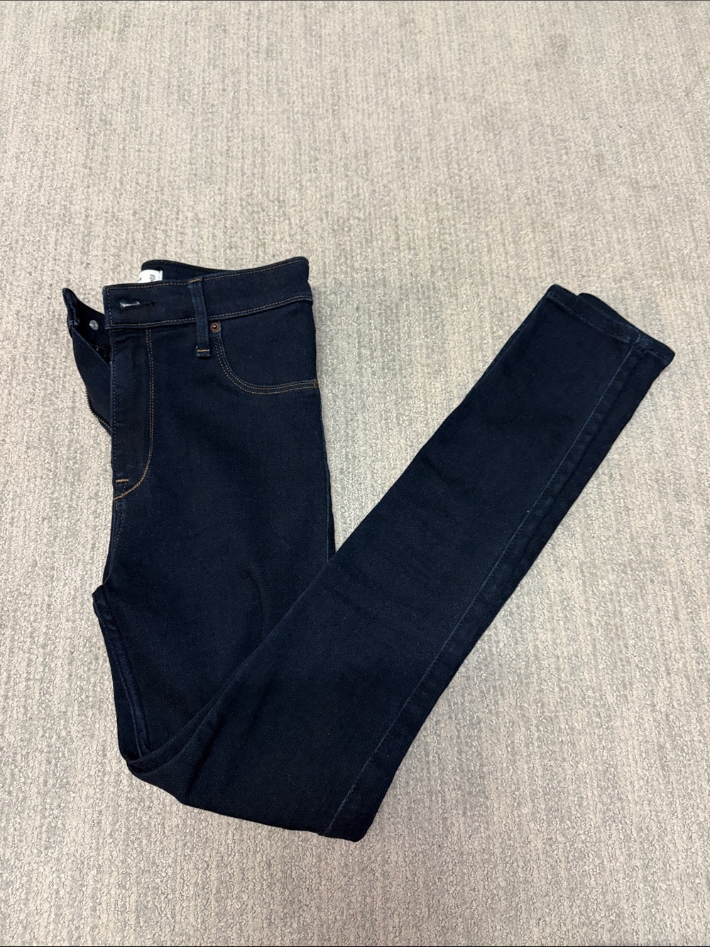 Abercrombie & Fitch Navy Skinny Jeggings